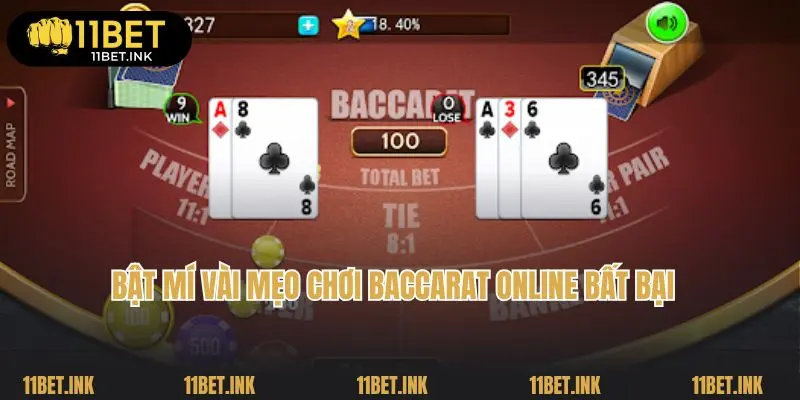 Bật mí vài mẹo chơi baccarat online bất bại