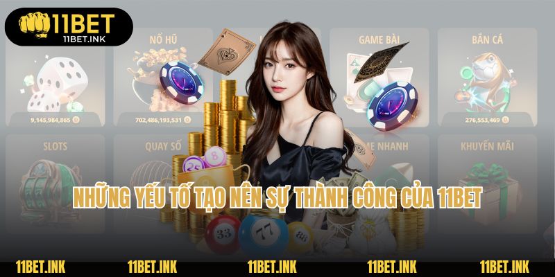 Những yếu tố tạo nên sự thành công của 11Bet